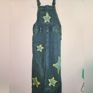 NWT Star Patch Denim Overalls